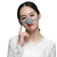 thumbnail image 1 of LINASHI Windproof Nose Cover Handmade Winter Nose Warmer Extra Soft High Elastic Adjustable Cold Resistant Wool Nose Cover Accessories, 1 of 8
