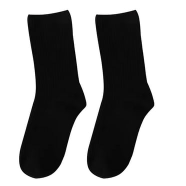 LINASHI Women Pile Socks Women's Breathable Elastic Solid Color Mid-calf Cotton Socks for Daily Wear Sports Work Loose Socks for Women