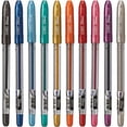 thumbnail image 1 of LINC Shine Glitter Gel Pen Contoured Grip Broad, 1.0 mm, Medium Tip Size, Multicolor Ink, 10 Pack, 1 of 3