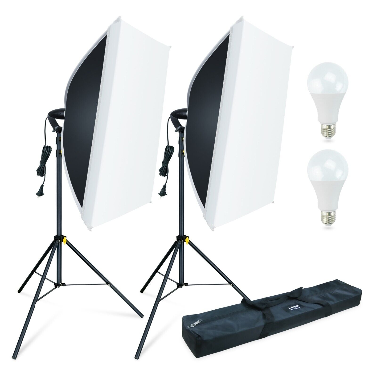 LimoStudio 700W Photography Softbox Light Lighting Kit Photo Equipment