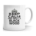 thumbnail image 1 of LINCOLN BLACKWOOD Keep Calm and Drive Coffee Tea Ceramic Mug, 1 of 3