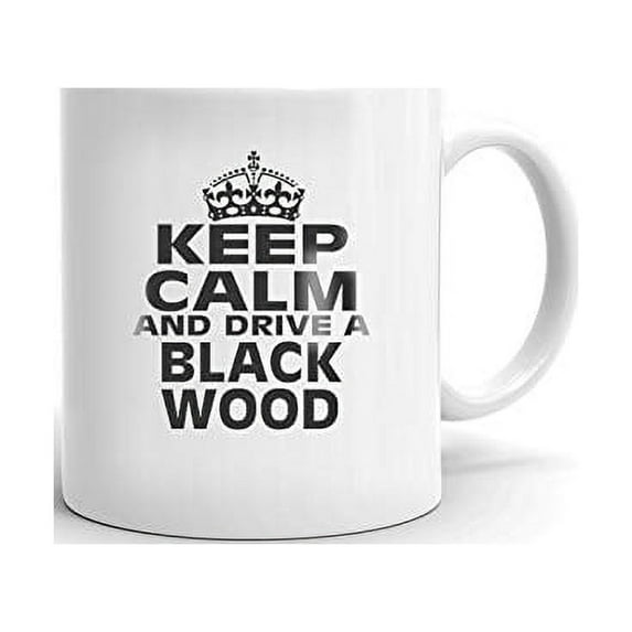 LINCOLN BLACKWOOD Keep Calm and Drive Coffee Tea Ceramic Mug