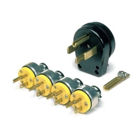 LINCOLN ELECTRIC K802N Power Plug,Four 115V Plugs,50 Amps