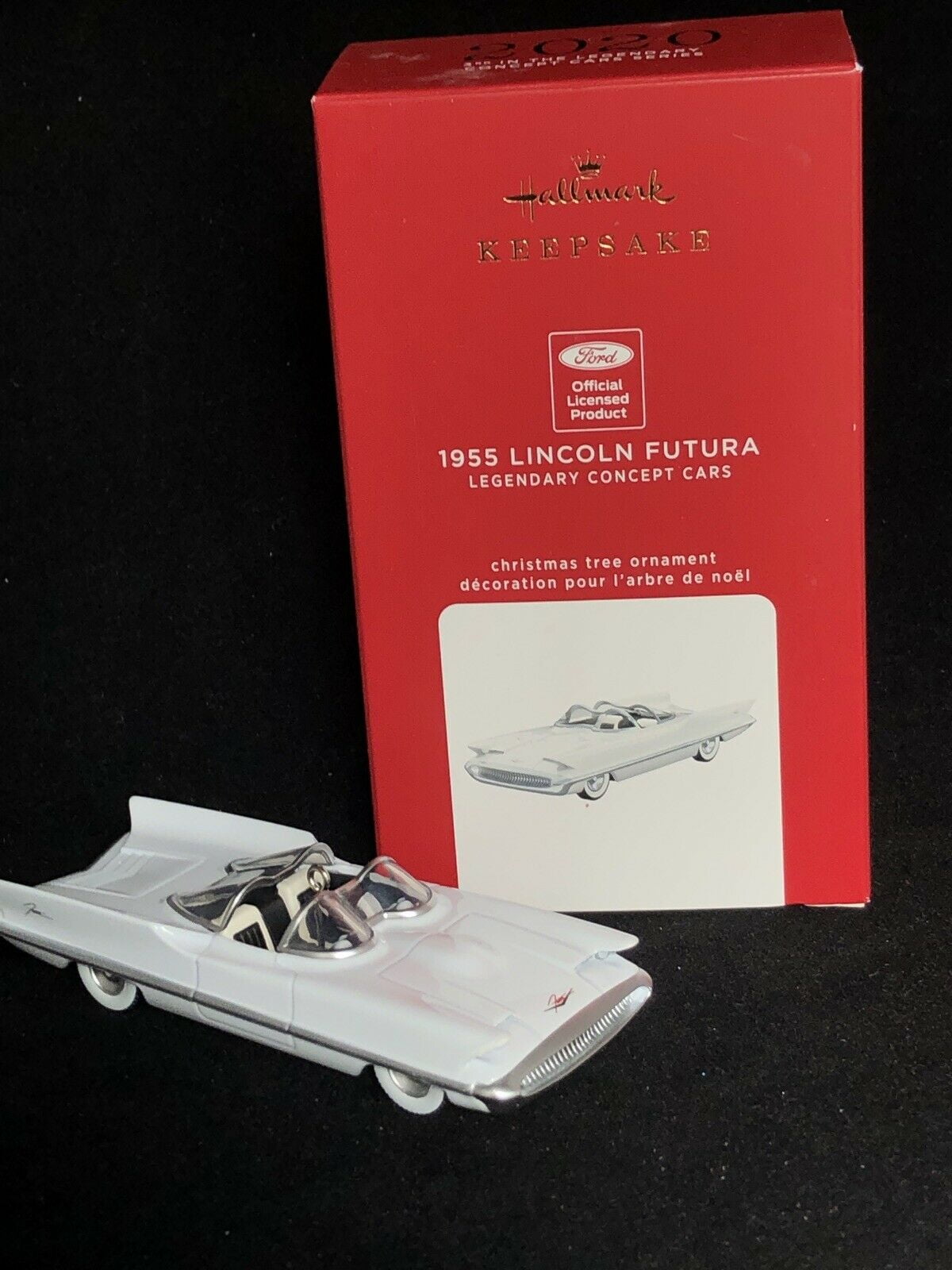 Hallmark Ornament 2020 Legendary Concept Cars 3 1955 Lincoln Futura