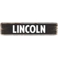 thumbnail image 1 of LINCOLN Gift Cities Metal Signs Home Decor Gift 4x18 204180004075, 1 of 1