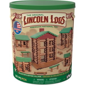 Lincoln Logs Collector's Edition Village, 327-Piece Tin