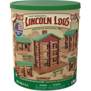 LINCOLN LOGS -Collectors Edition Village Tin - 327 Pieces