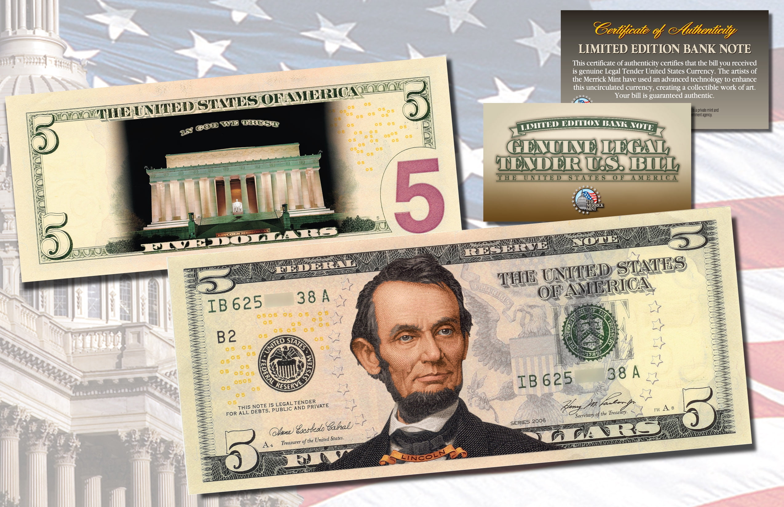 5 Dollar Us