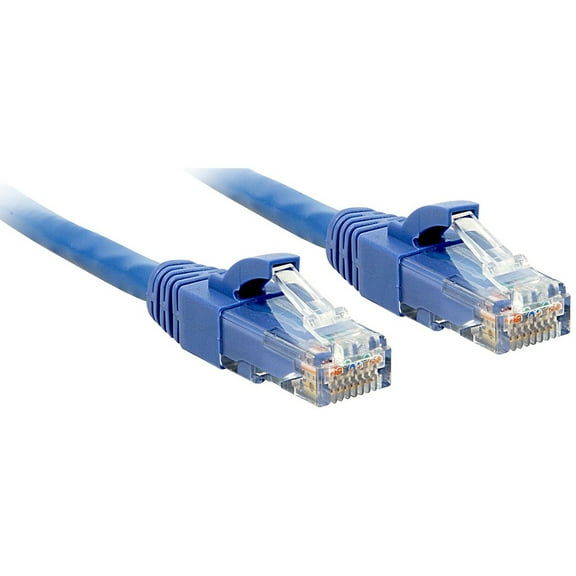 LINDY Cat. 6 U/UTP Cable, blue, 1m