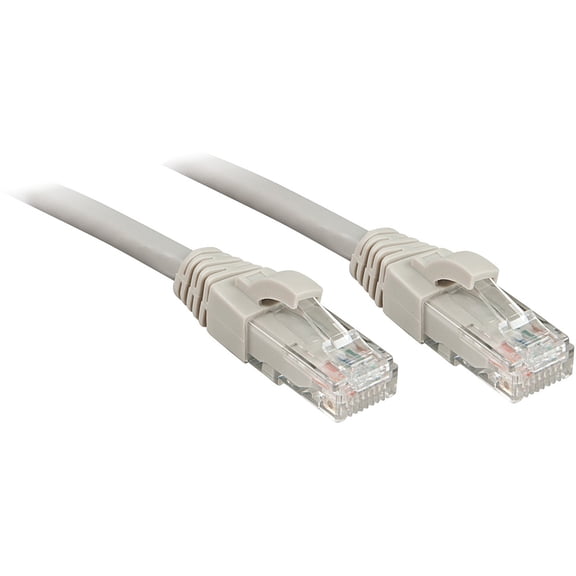 LINDY Cat.6 UTP Cable, grey, 0.3m