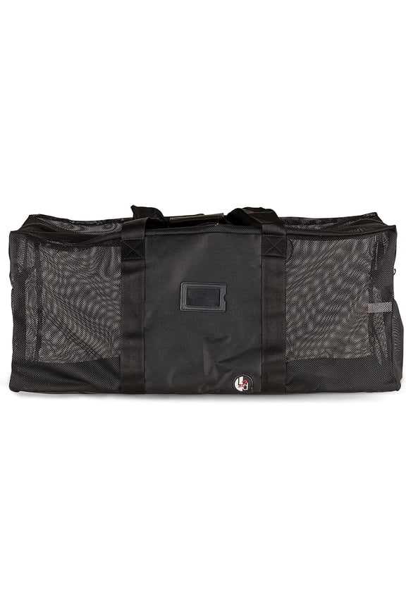Heavy Duty Firefighter Mesh Turnout Gear Bag - Black