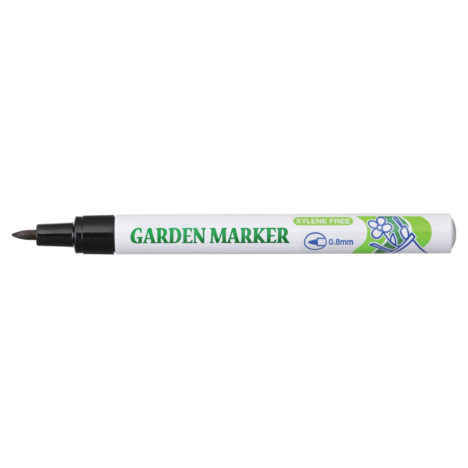 LINE42 Garden Markers, 0.8 mm Writing Width, Black 