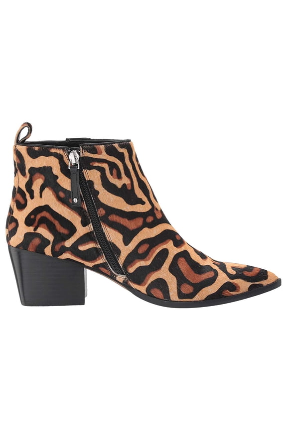 Sevilla 2 Tan/Black Leopard Print Haircalf