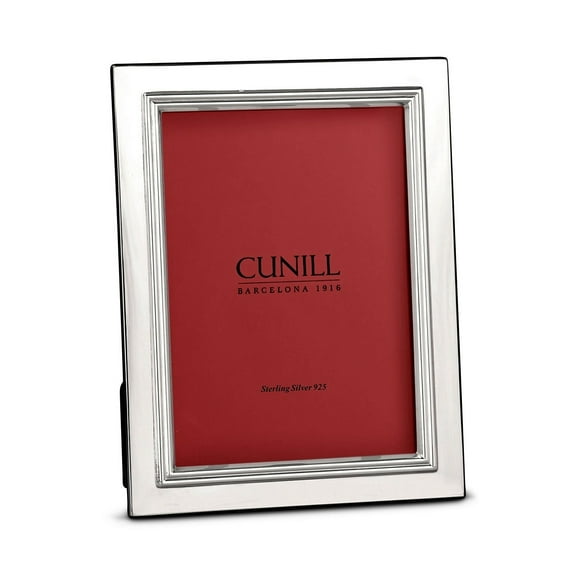 LINEAR Fine Sterling Silver 5x7 frame by Cunill Italy - 5x7