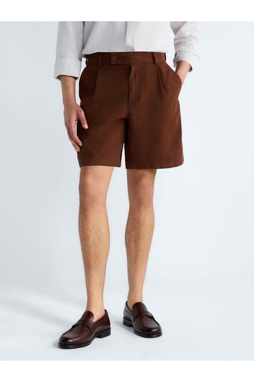 black and brown fall dress Ossie Shorts in Black/Brown – SVRN