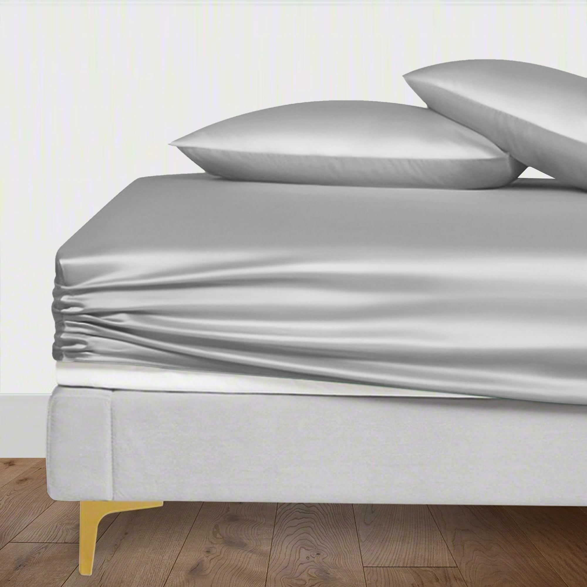 LINENWALAS Queen Fitted Sheet EC36 Only, 100 Austrian Eucalyptus