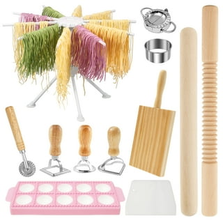 2-Pack Gnocchi Board Pasta Maker - 5.9 Inch Diameter, ABS Plastic, Mess-Free Grooved Board For Homemade Pasta & Gnocchi