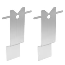 LINFANG 2Pcs Stainless Steel Slow Cooker Lid Holder for Cooking Space Saving Versatile Crock Pot Lid Stand for Kitchen