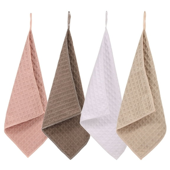 LINFANG 4 Pack Barista Microfiber Cloths 11.8 Inch Barista Towels Professional Cleaning Towels for Espresso Machines, Steam Wands Countertops Coffee Bar Accessories