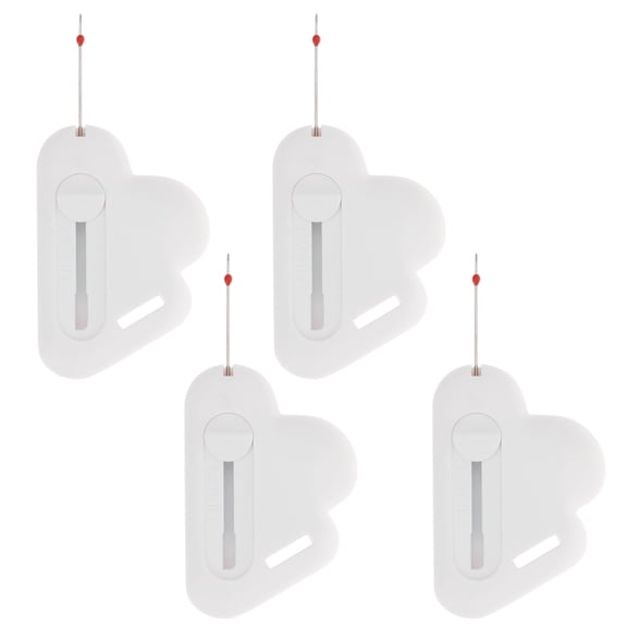 LINFANG 4 Pcs Magnetic Seam Guide with Thread Remover Multifunctional Magnetic Sewing Guide with Scale for Beginner and Experienced Tailor