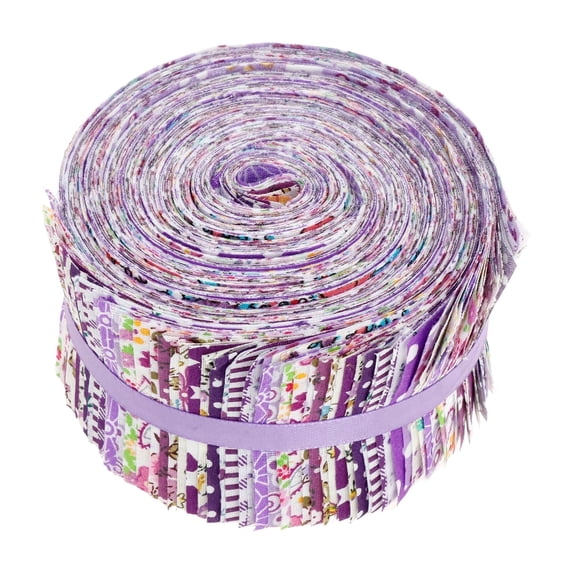 LINFANG 80Pcs Cotton Quilting Fabric Soft Colorful Printed Sewing Fabric Multipurpose Pre Cut Strips 20 Floral Prints for DIY Handmade Crafting