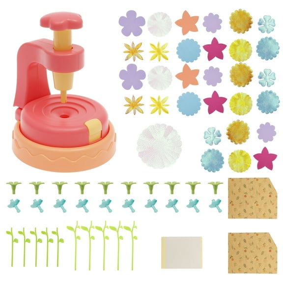 LINFANG Handmade DIY Flower Bouquet Kit Educational Fabric Flower Bouquet Kit for 6 Years Old and Above Toddler Children Boy Girl