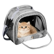 LINFANG Oxford Cloth Small Pet Bag Sufficient Interior Space Small Rabbit Carrier Breathable Pet Outing Handbag Foldable for Hamster