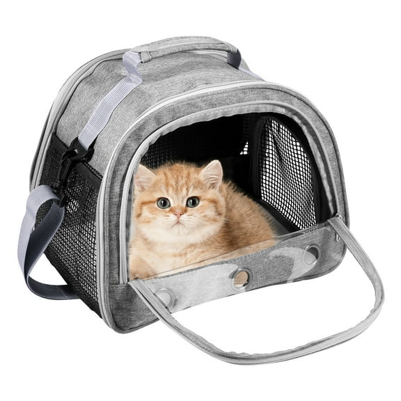 LINFANG Oxford Cloth Small Pet Bag Sufficient Interior Space Small Rabbit Carrier Breathable Pet Outing Handbag Foldable for Hamster