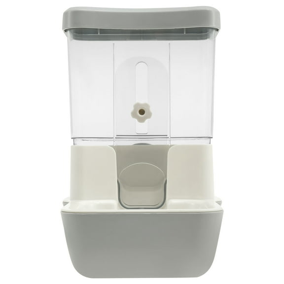 LINFANG Rabbit Feeder Hanging Auto Food Dispenser Large Capacity Pet Cage Feeder Detachable Rabbit Food Dispenser for Cat Guinea Pig Chinchilla