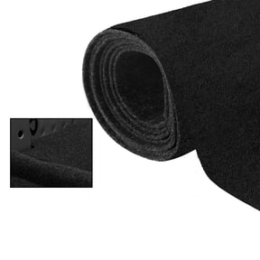 LINGDA 26"L x 79"W Black Underfelt Carpet,Reusable Non-Woven Fabric Felt for Cars,Boats,RVs Felt Carpet,Speakers Box