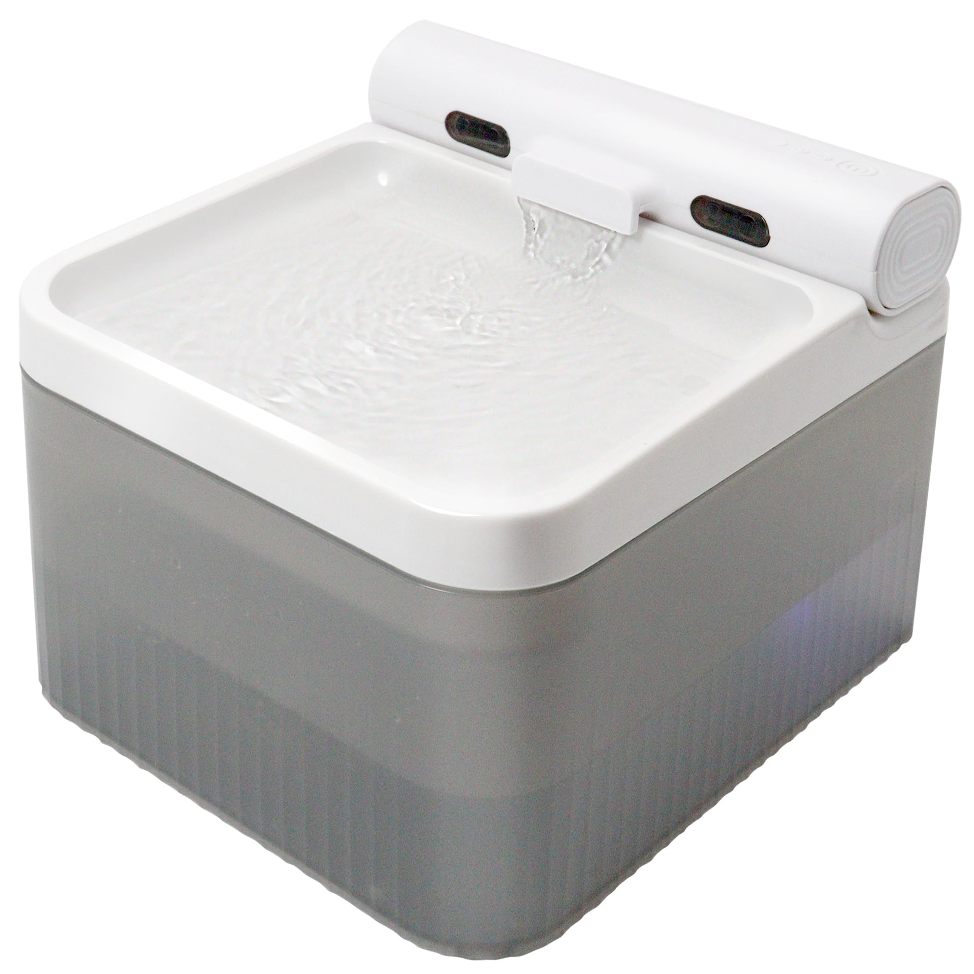 LINGDOK Wireless Cat Water Fountain, 135oz/4L Automatic Cat Water