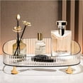 thumbnail image 1 of LINGJIA Makeup Perfume Organizer, Perfume Tray, Bathroom Vanity Tray, Decorative Dresser Tray, Cosmetic Skincare Tray, Countertop Organizer Tray, Jewelry Organizer Makeup Tray, 1 of 9