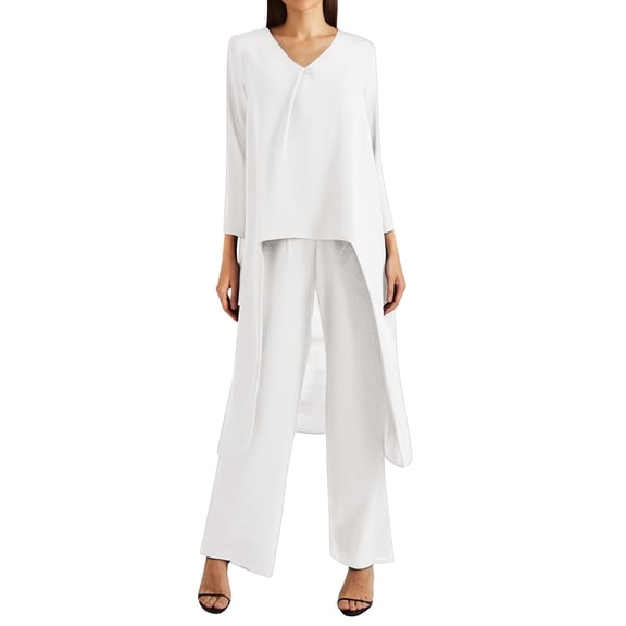 LINGLANG Fall Outfits For Women 2025 Dressy Casual 2 Piece Sets Summer Casual Loose Outfits Wide Leg Pants Sets Plus Size Set With Pockets Casual Sweatsuit Lounge Set Matching Sets