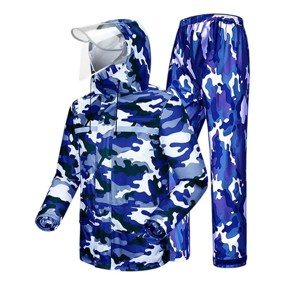 LINGLANG Fall Outfits For Women 2025 Trendy Sets Rain Suit Men With Adjustable Hood Breathable Mesh Reflective Strips Outdoor Activities In All Seasons Casual Sweatsuit Lounge Set Matching Sets