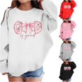 thumbnail image 1 of LINGLANG God Is Good Christian Sweatshirts for Girls Bow Jesus Cute Bible Verse Sweatshirt Faith Religious Graphic Hoodies, 1 of 4