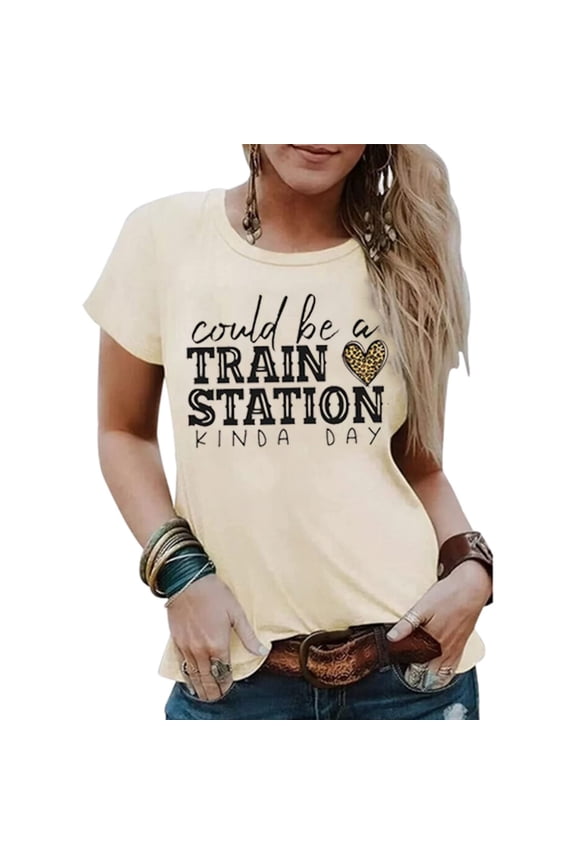 Womens "Blame It All On My Roots" Country Tee Western Music Gift Crewneck Short Sleeve Graphic T-Shirt