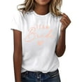 thumbnail image 1 of LINGLANG Womens Summer Tops Loose Fit Casual Short Sleeve T Shirt Soft Comfort Tee Everyday Wear Stylish Basic Top Tshirts Shirts, 1 of 4