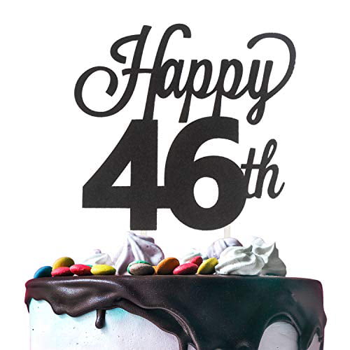 46 piezas Happy Birthday Cake Topper Musical Cupcake Paraguay