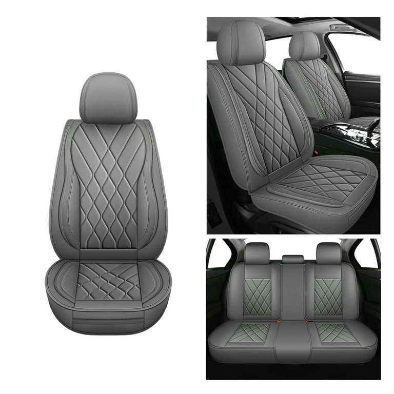 LINGVIDO Premium Leather Seats Car Seat Cover For SUV Sedan