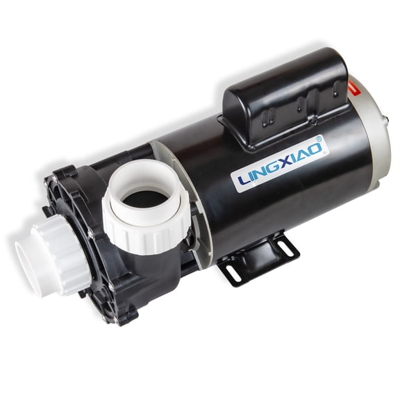 LINGXIAO 2 Speed SPA Pump, 2HP Hot Tub Pumps,  230V LX SPA Pump Motor, 2" Port, 56 Frame (Model: 56WUA200-II)