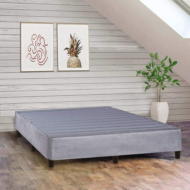 LINGYUAN 13Inch Platfortm Bed for Mattress, Eliminate Need for Box