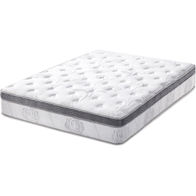 LINGYUAN Full Mattress, 13 Inch Hybrid Mattress, Gel Infused Memory