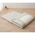 LINGYUAN Japanese Futon Mattress CLASSE & Fitted Sheet PRESSO Queen