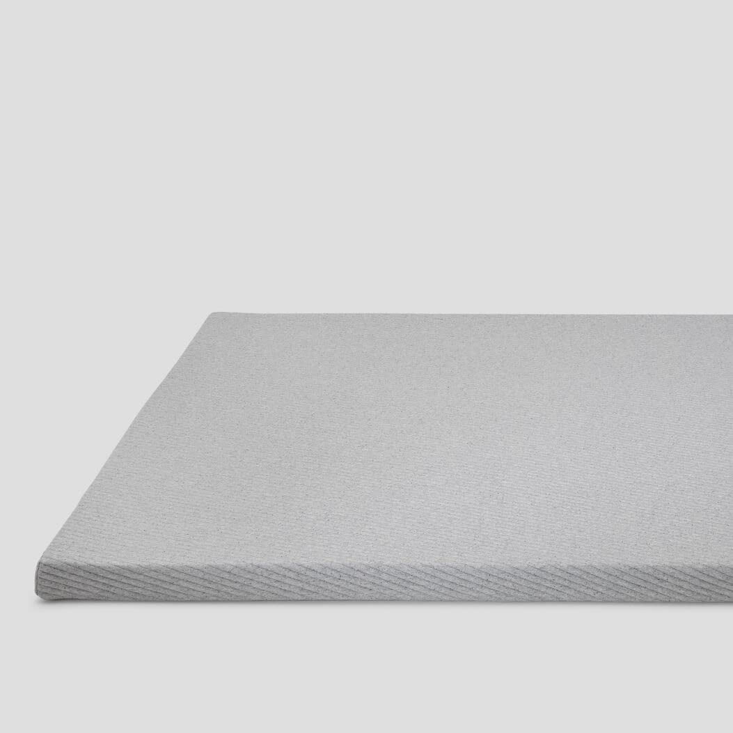 LINGYUAN Sleep Comfy Mattress Topper, 3inch, King, Gray