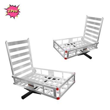 Ultra-Tow Aluminum Hitch Cargo Carrier with Ramp, 500-Lb. Capacity ...