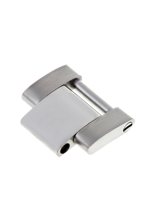 LINK SOLID OYSTER WATCH BAND FOR 31MM ROLEX 78350 MIDSIZE SHINY CENTER FIT 17MM