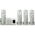 thumbnail image 1 of LINK2CELL BT PHONE CORDLESS W/ ANSWERING MACHINE 4HANDSET SLVR, 1 of 6