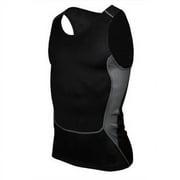 LINKABC Men's Compression Running Shirt Muscle Tank Tops Quick Dry Sleeveless Baselayer Tee Undershirt