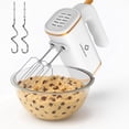 thumbnail image 1 of LINKChef Electric Hand Mixer, 5 Speed & Turbo Electric Mixer, Mixers for Kitchen (White), 1 of 9