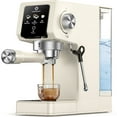 thumbnail image 1 of LINKChef Espresso Machine 20 Bar, Professional Espresso Maker with Milk Frother Steam Wand, Beige, 1 of 9
